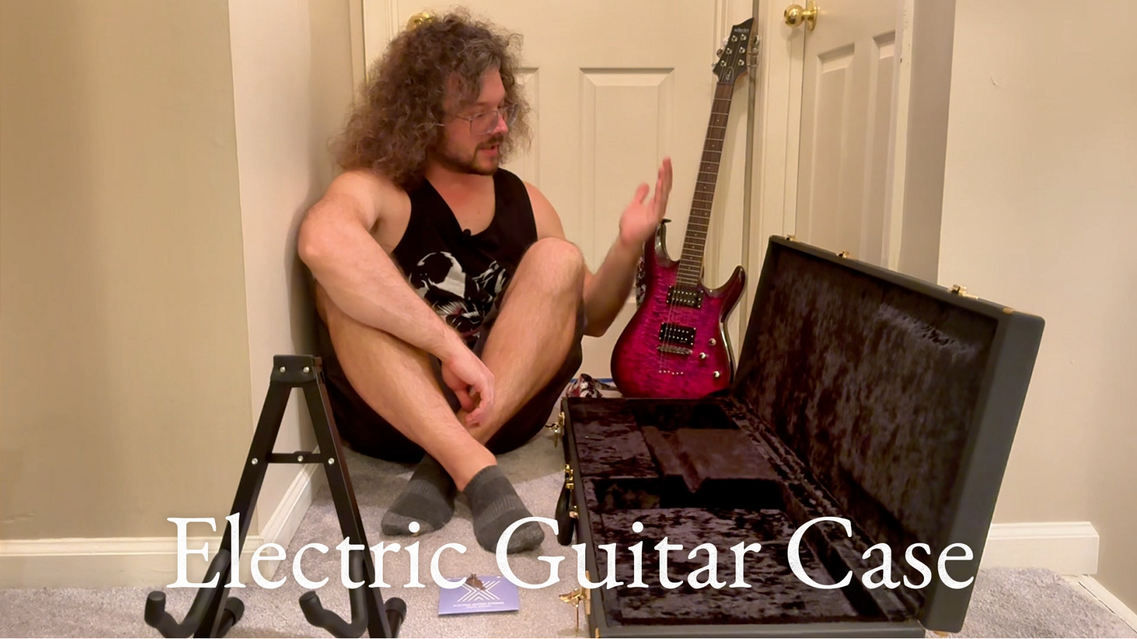 ギターケース   ギターzakk wyde model Amazon.com: zachary Hard Shell Electric Guitar Case, 39in Square